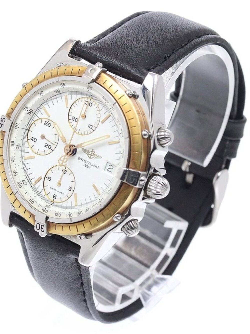 BREITLING Chronomat 81.950 Chronograph YG bezel Automatic Men's Watch_945074 - Picture 2 of 5